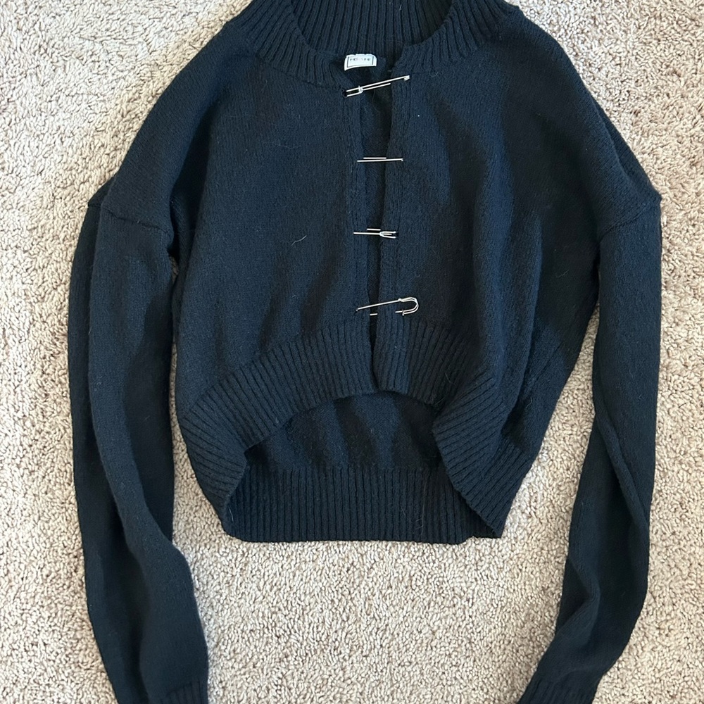 Herschel Supply Company Black Crew Neck Sweater